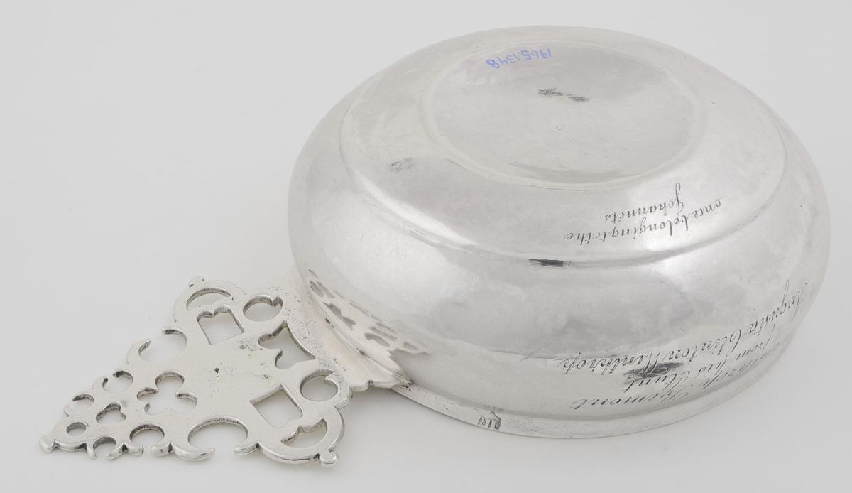 1965.1348 Silver Porringer, View 2