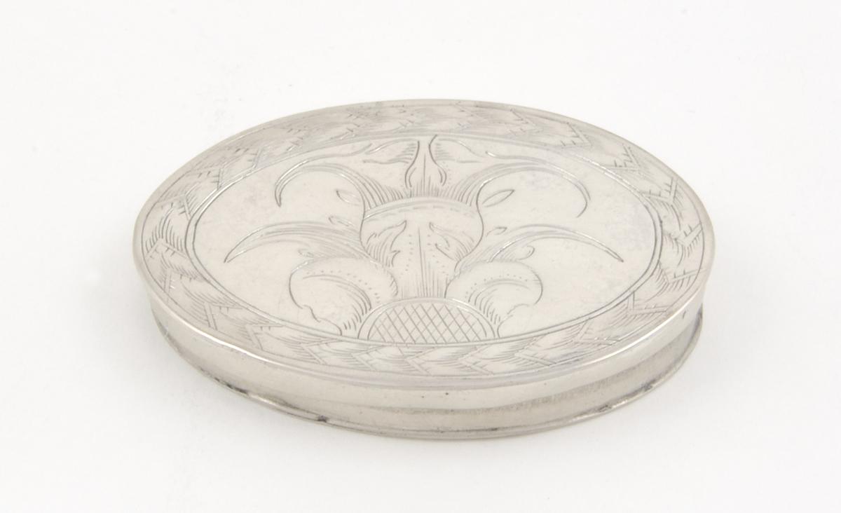 1965.1364 A, B Silver Snuff Box