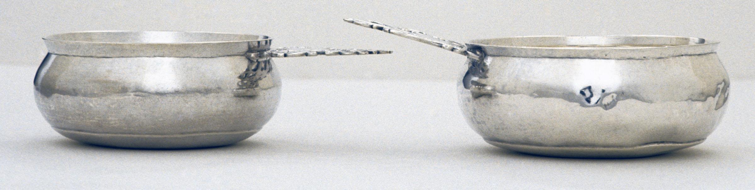 1965.1361, 1965.1371 Porringer, view 1