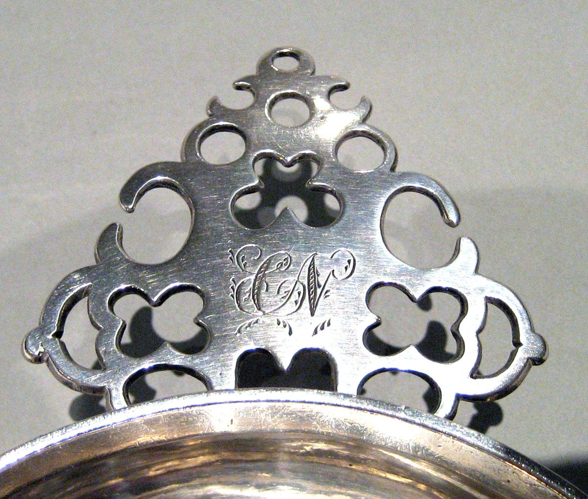 1965.1383 Silver Porringer engraving