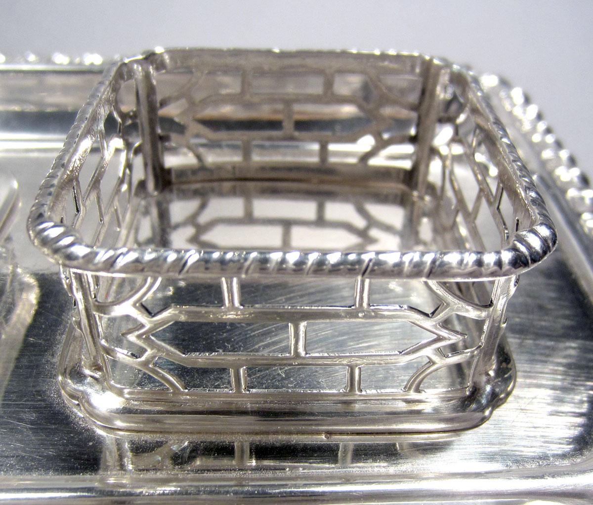 1965.1406 C Silver Inkstand frame