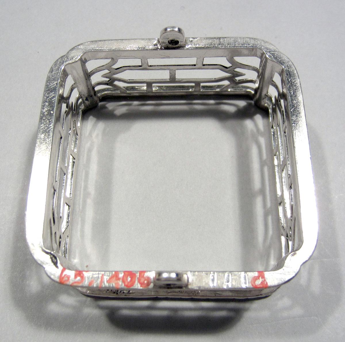 1965.1406 D Silver Inkstand frame underside