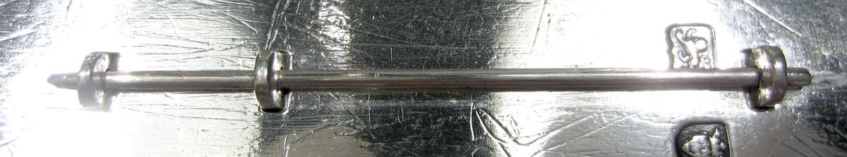 1965.1406 L Silver Inkstand Pin