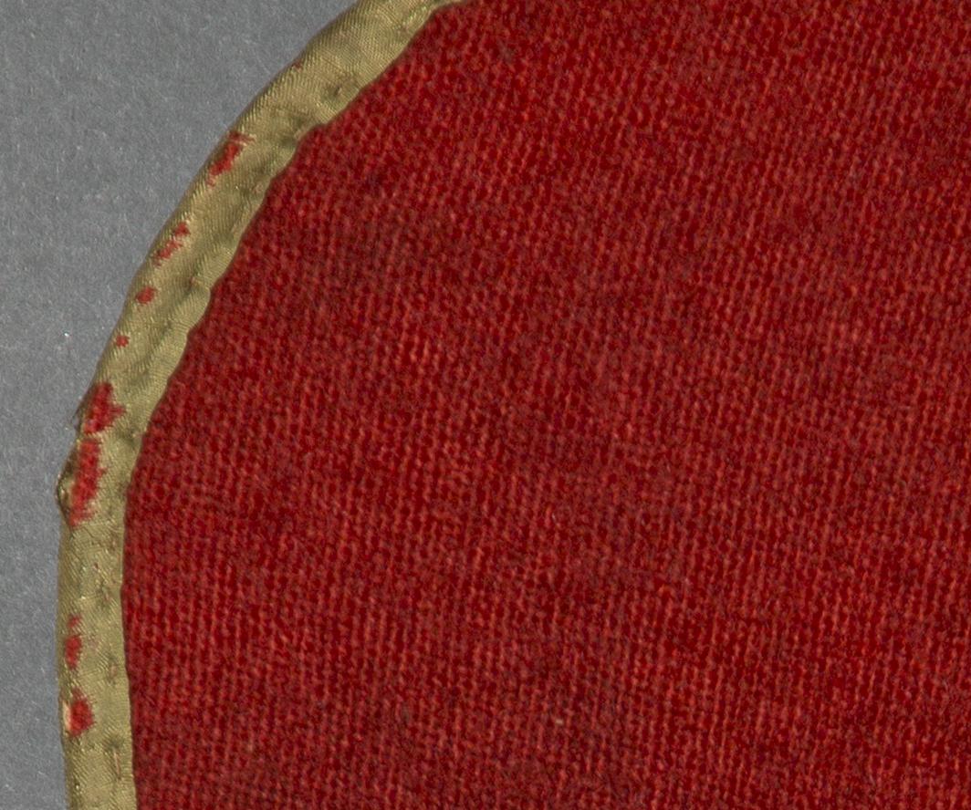 1965.1443.002 Fan, Verso Detail