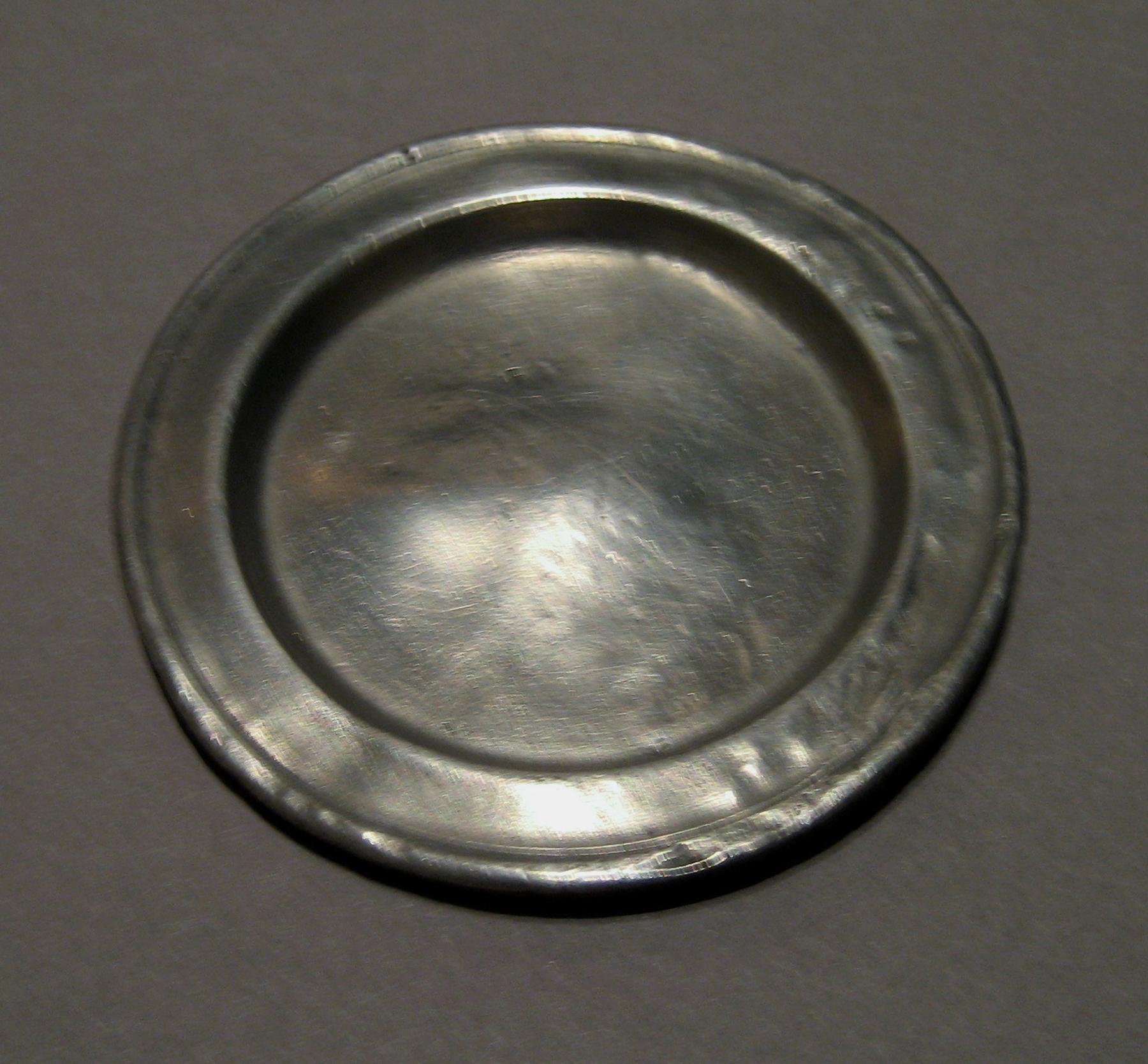 1965.1465 Pewter Plate