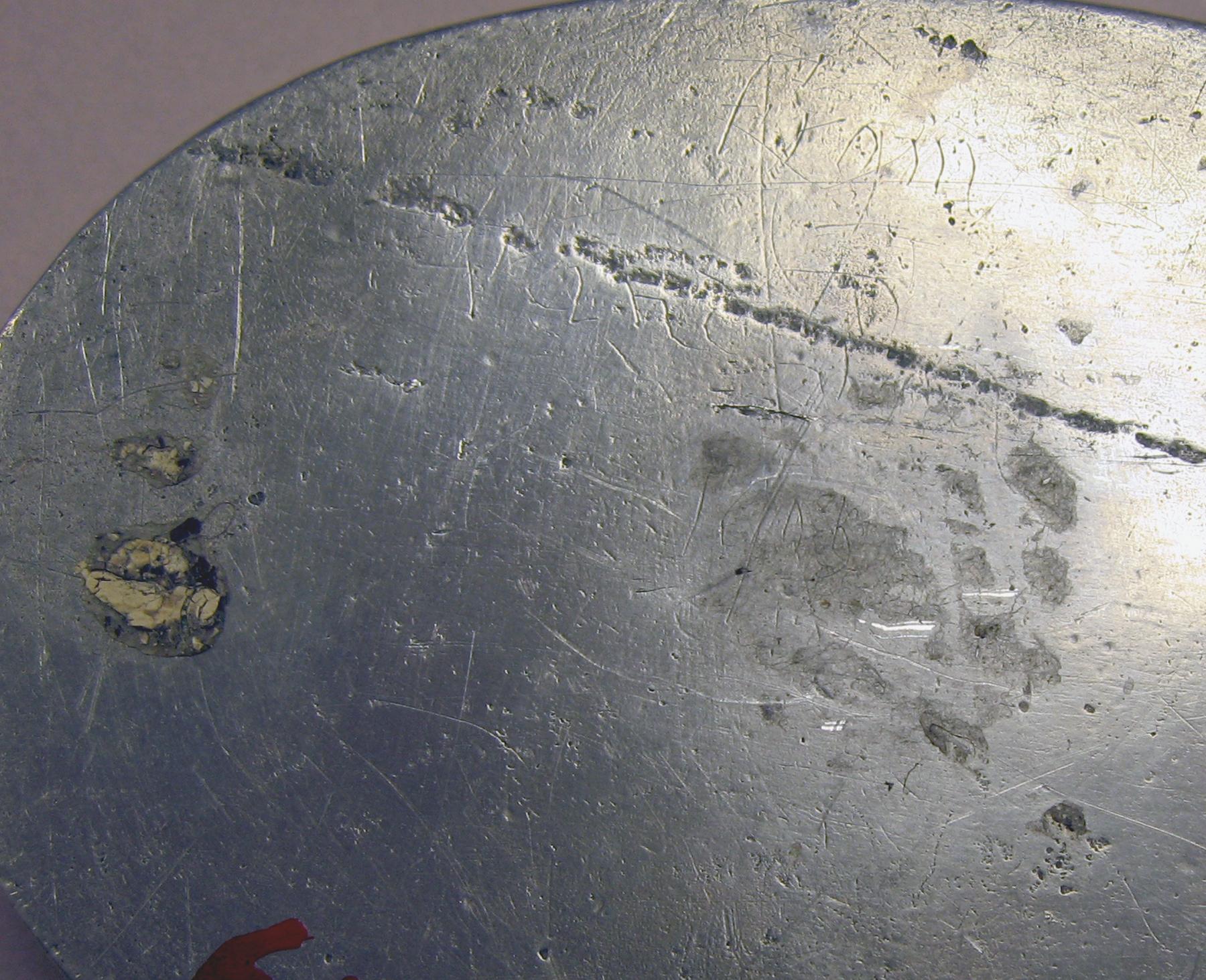 1965.1528 A, B Pewter Box (inscription 2)