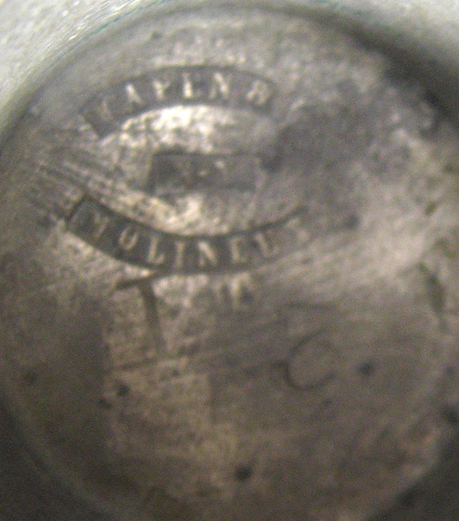 1965.1551 Britannia lamp (mark)