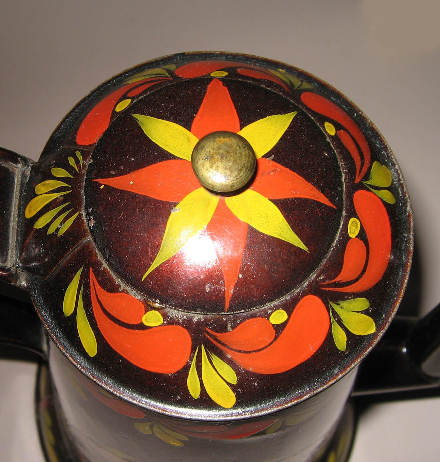 1965.1599 Coffee pot, lid