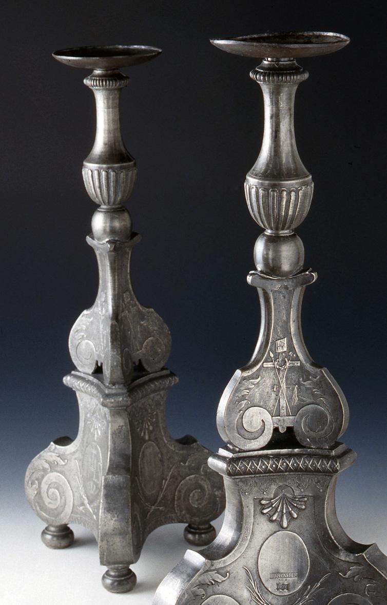 1965.1602.001, .002 Candelsticks (detail 2)