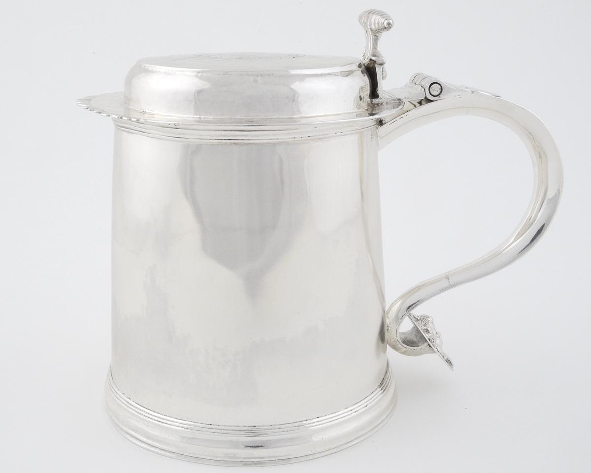 1965.1604 Silver Tankard side 1