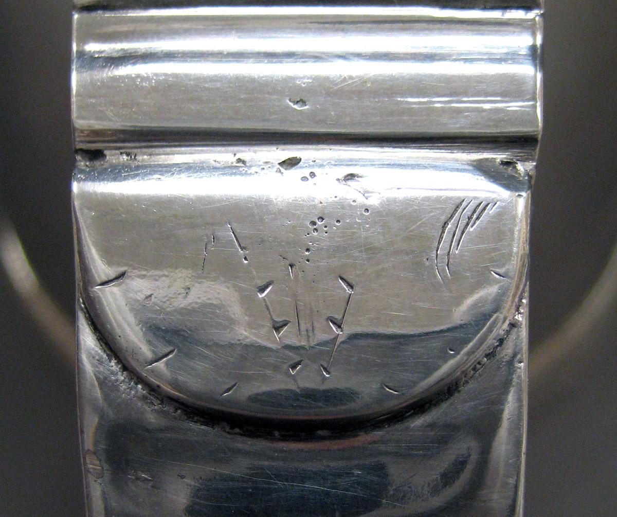 1965.1604 Silver Tankard detail 1