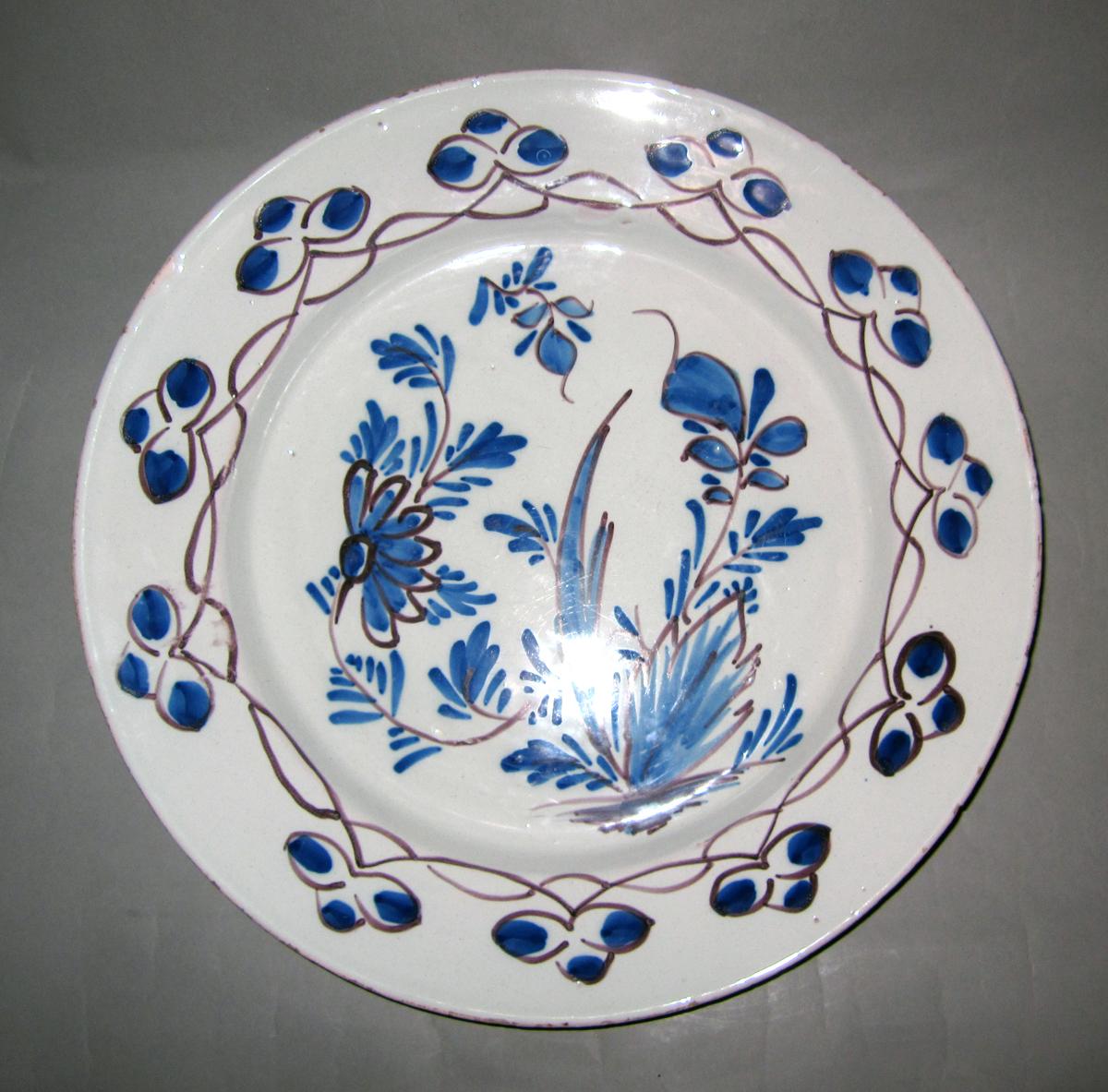 1965.1606 Delft plate
