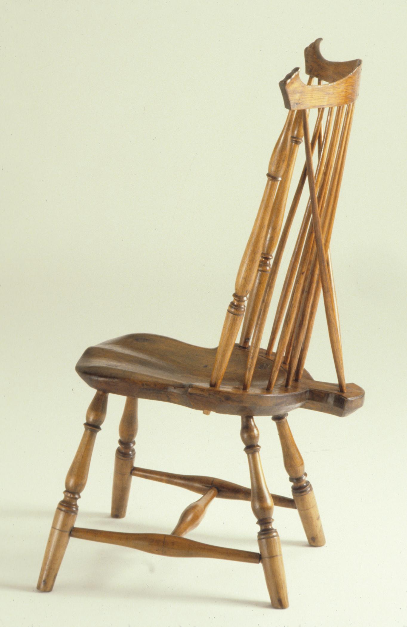 1965.1613 Chair, Windsor side chair, View 2