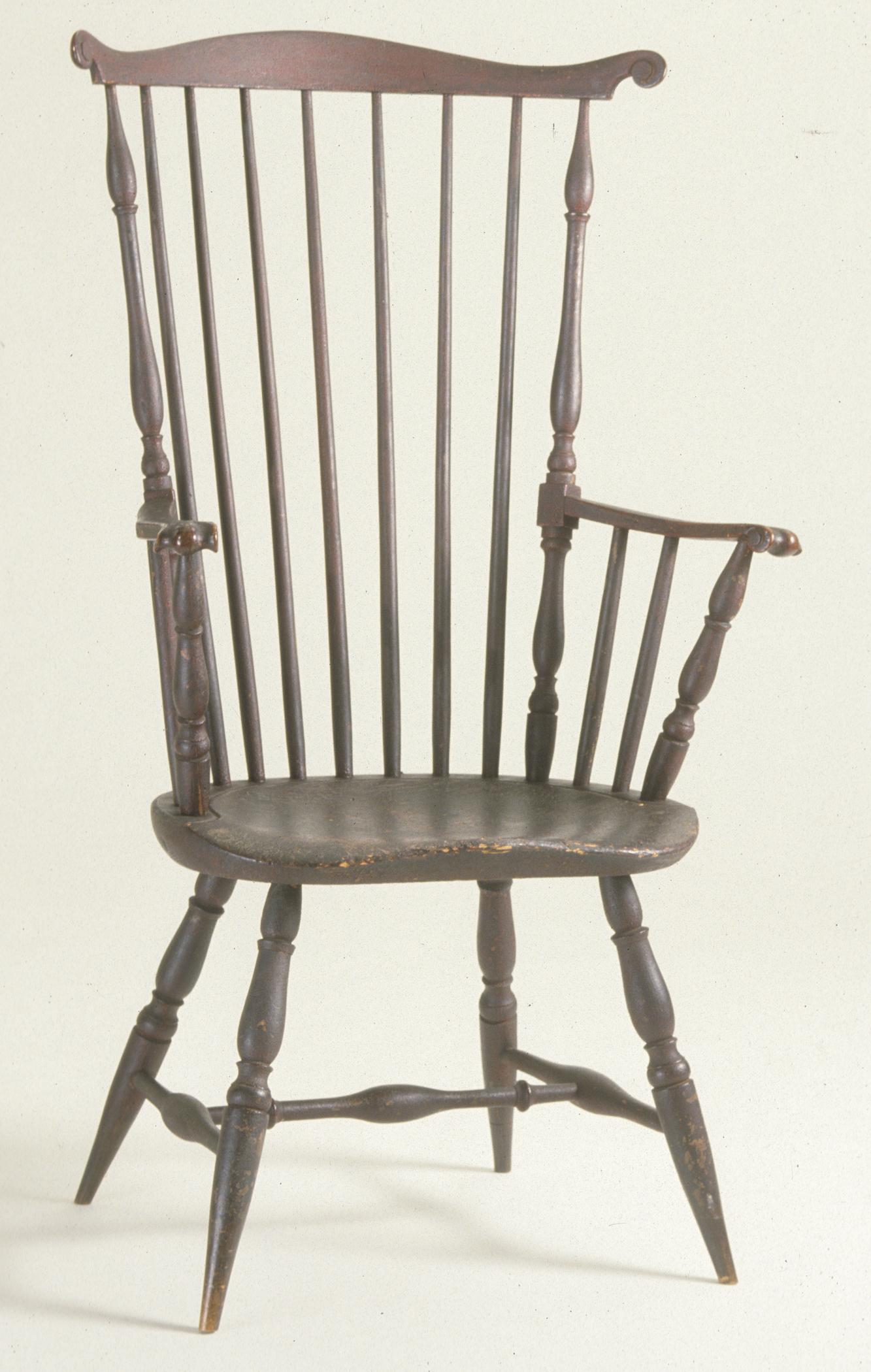 1965.1614 Chair, Windsor side chair, View 1