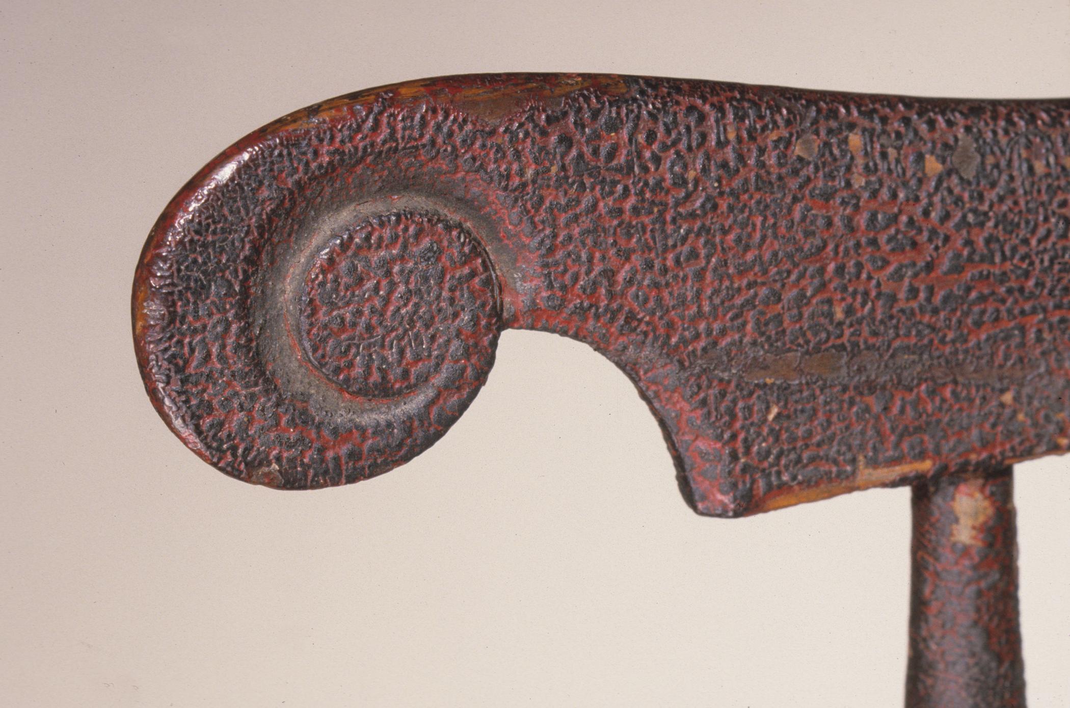 1965.1614 Chair, Windsor side chair, Detail 2