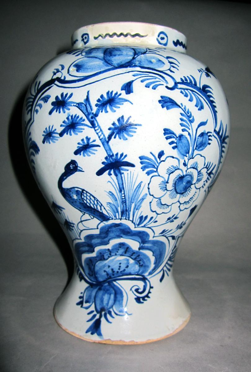 1965.1641 Delft flower container or vase
