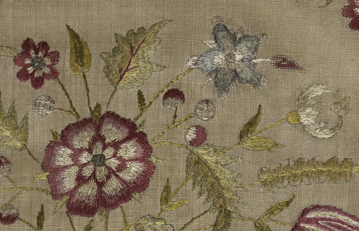 1965.1650 Needlework Picture, Detail 12