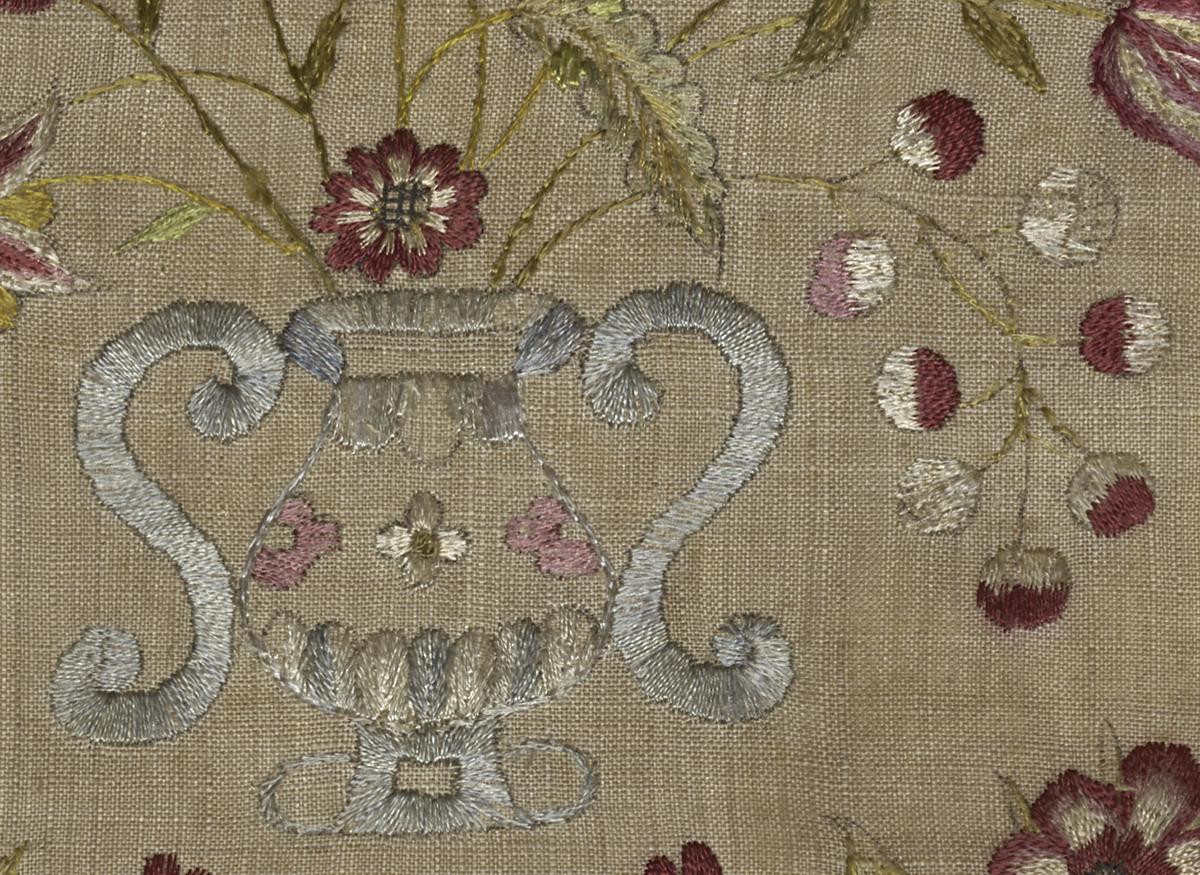 1965.1650 Needlework Picture, Detail 13