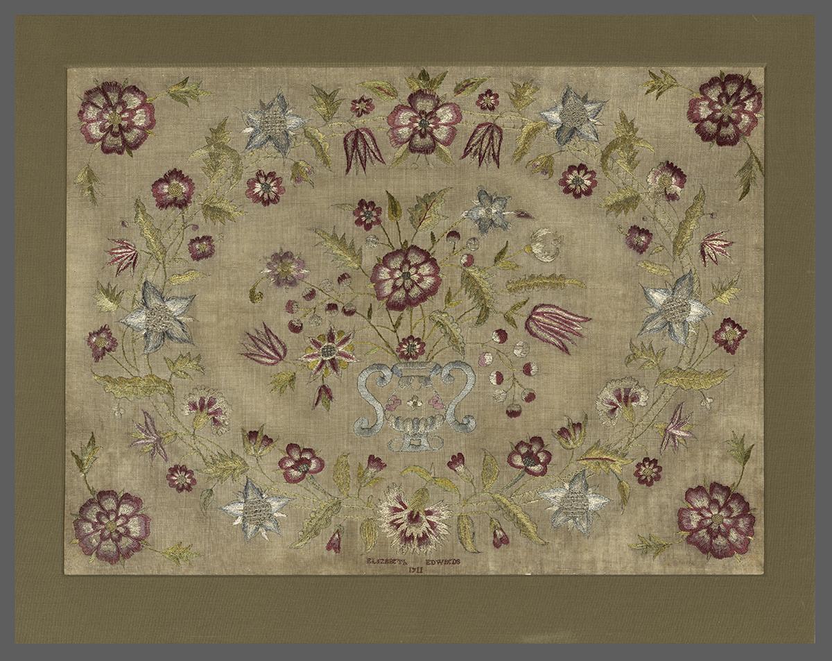 1965.1650 Needlework Picture, View 2