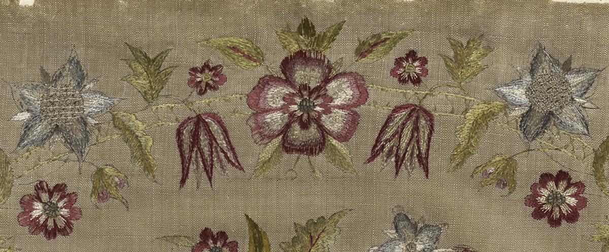 1965.1650 Needlework Picture, Detail 9