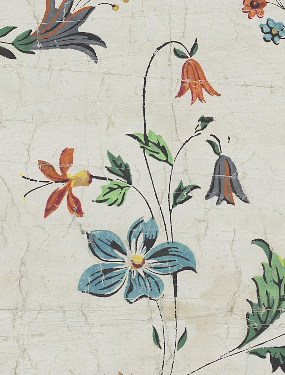 1956.0011.005 Wall Covering, Detail 5