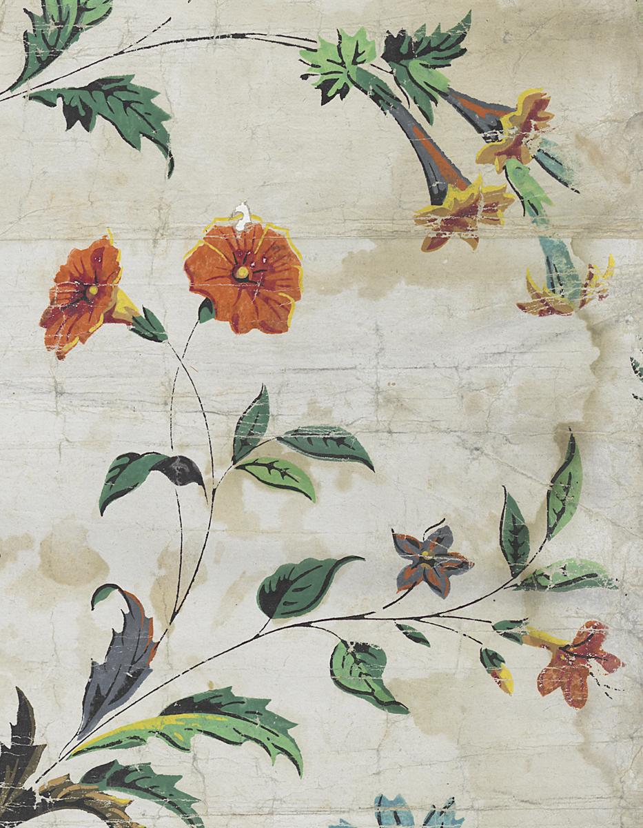 1956.0011.005 Wall Covering, Detail 8