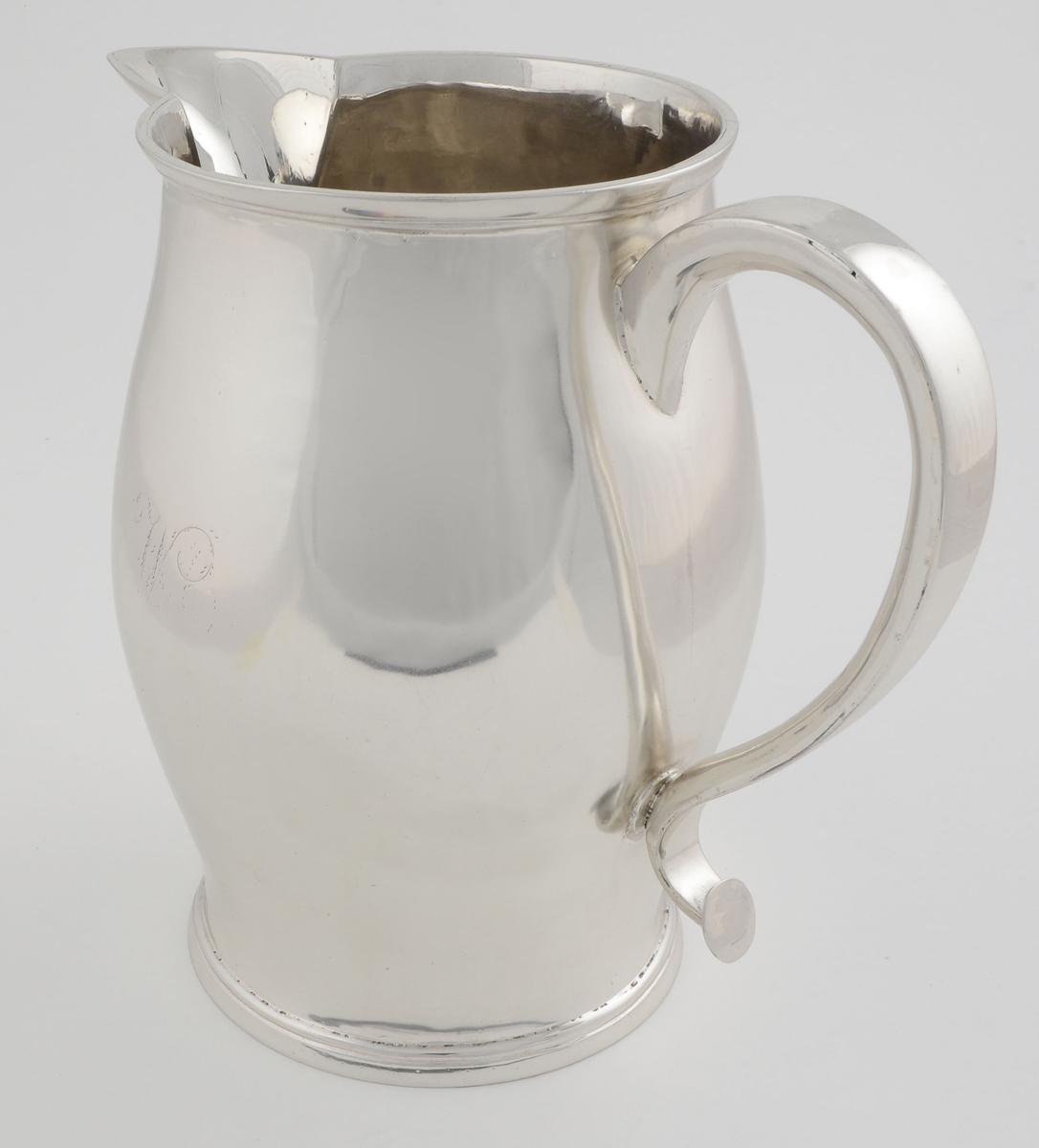 1956.0012 Silver Pitcher