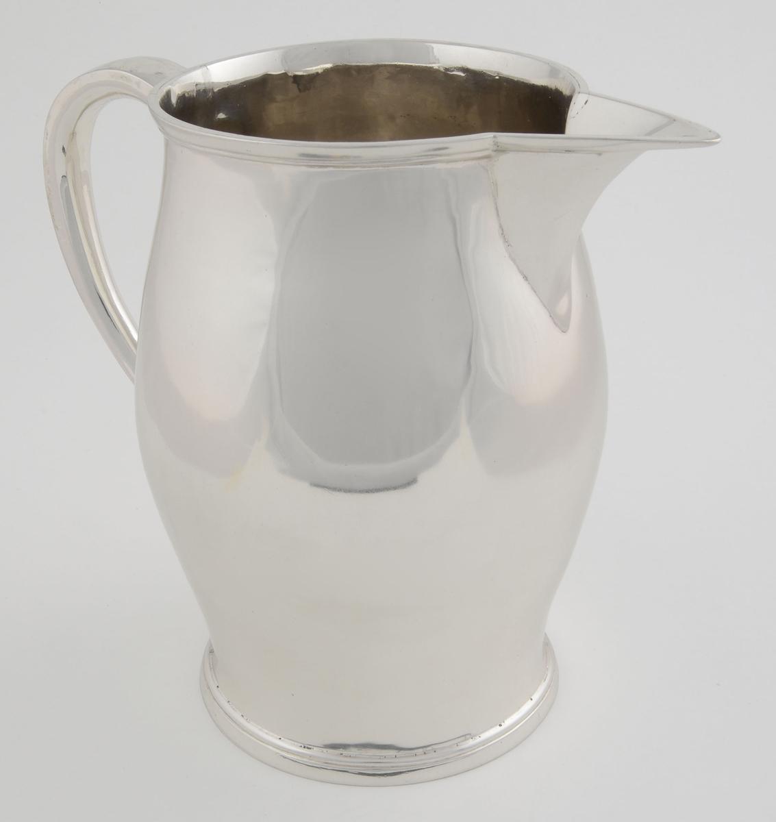 1956.0012 Silver Pitcher, View 2