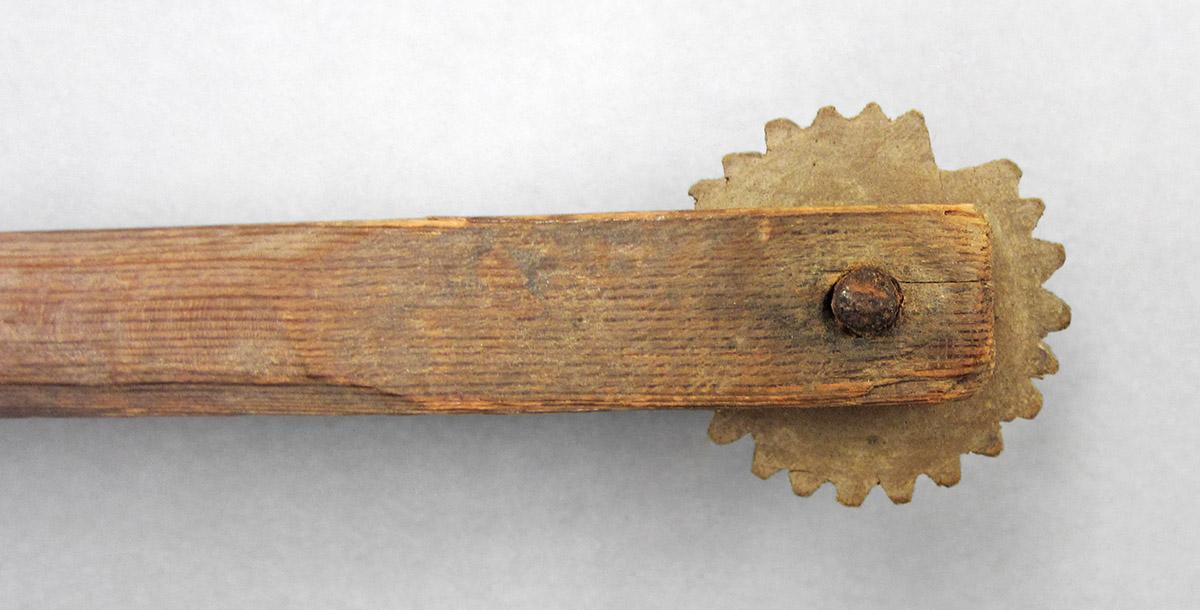 1965.1795, Coggle or rouletting wheel, wheel side
