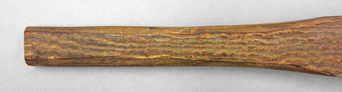 1965.1795, Coggle or rouletting wheel, handle detail
