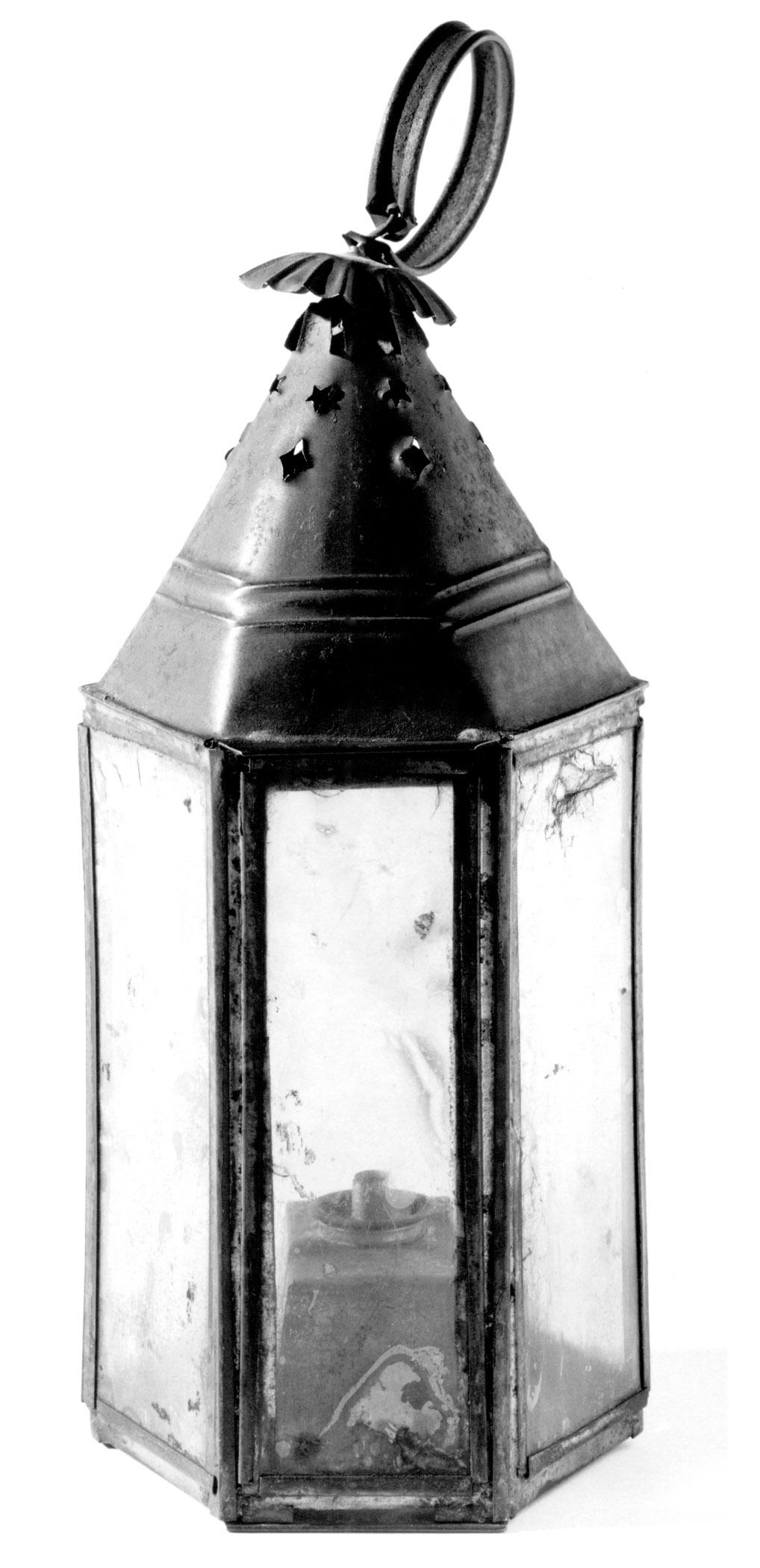 1965.1880 A, B Lantern, B+W