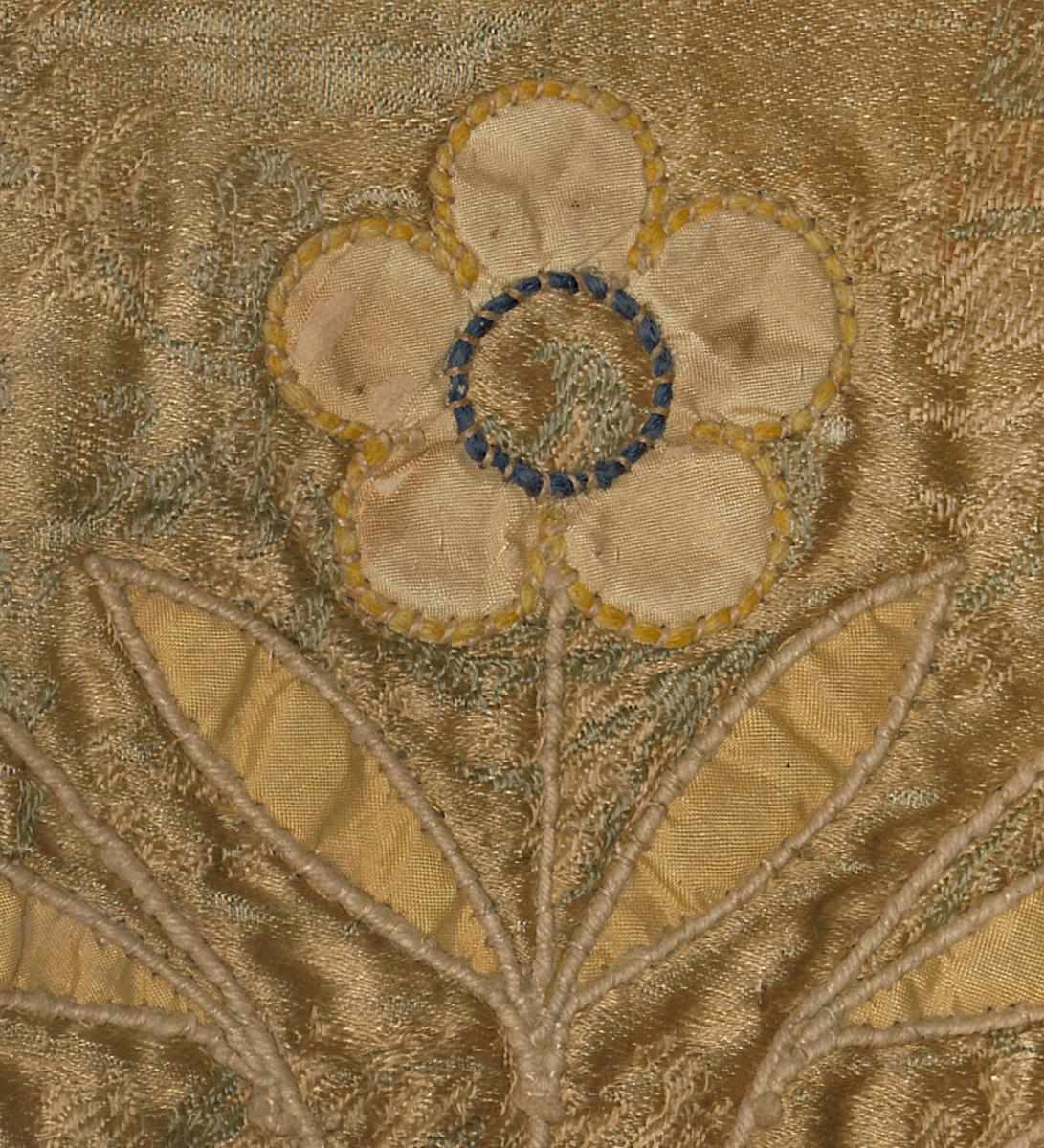 1965.1888 Needlework Picture, Detail