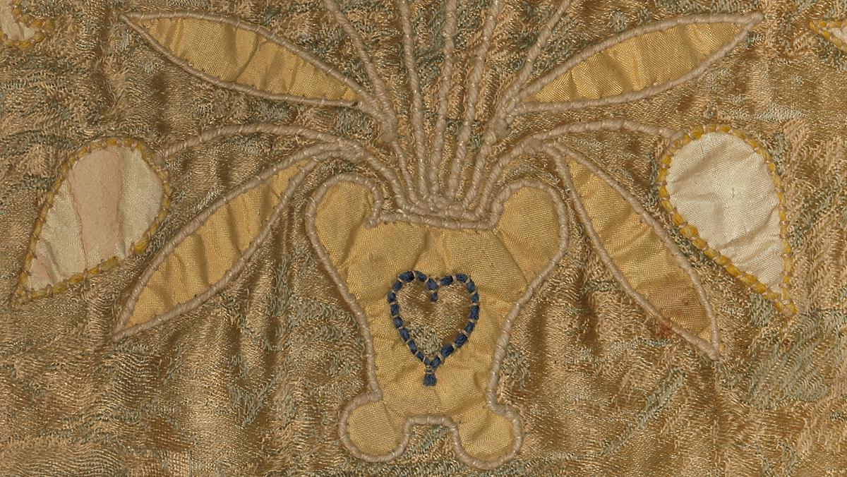 1965.1888 Needlework Picture, Detail 4