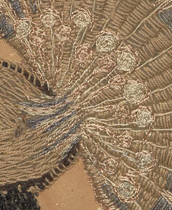 1965.1908 Needlework Picture, Detail 6
