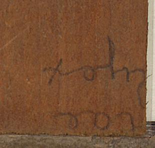 1965.1909 B Backboard, Detail 2