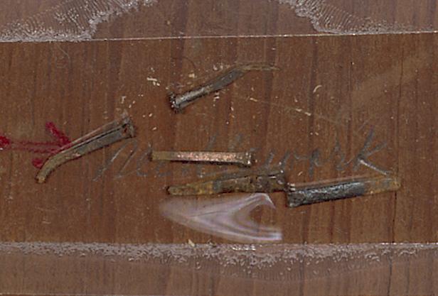 1965.1909 B Backboard, Detail 3