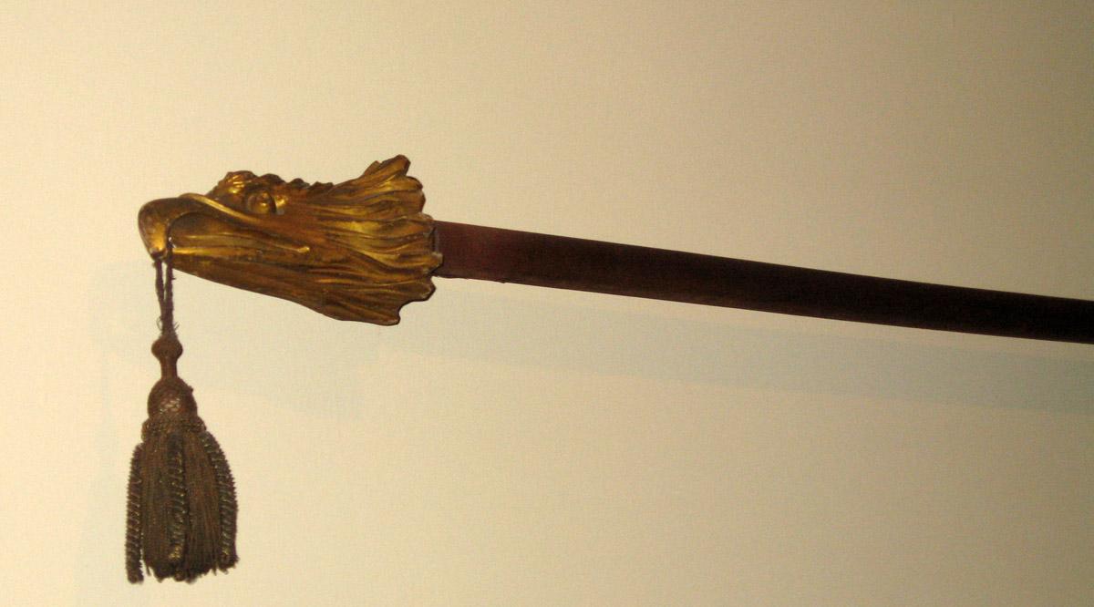 1965.1914 Banner Pole (detail 2)