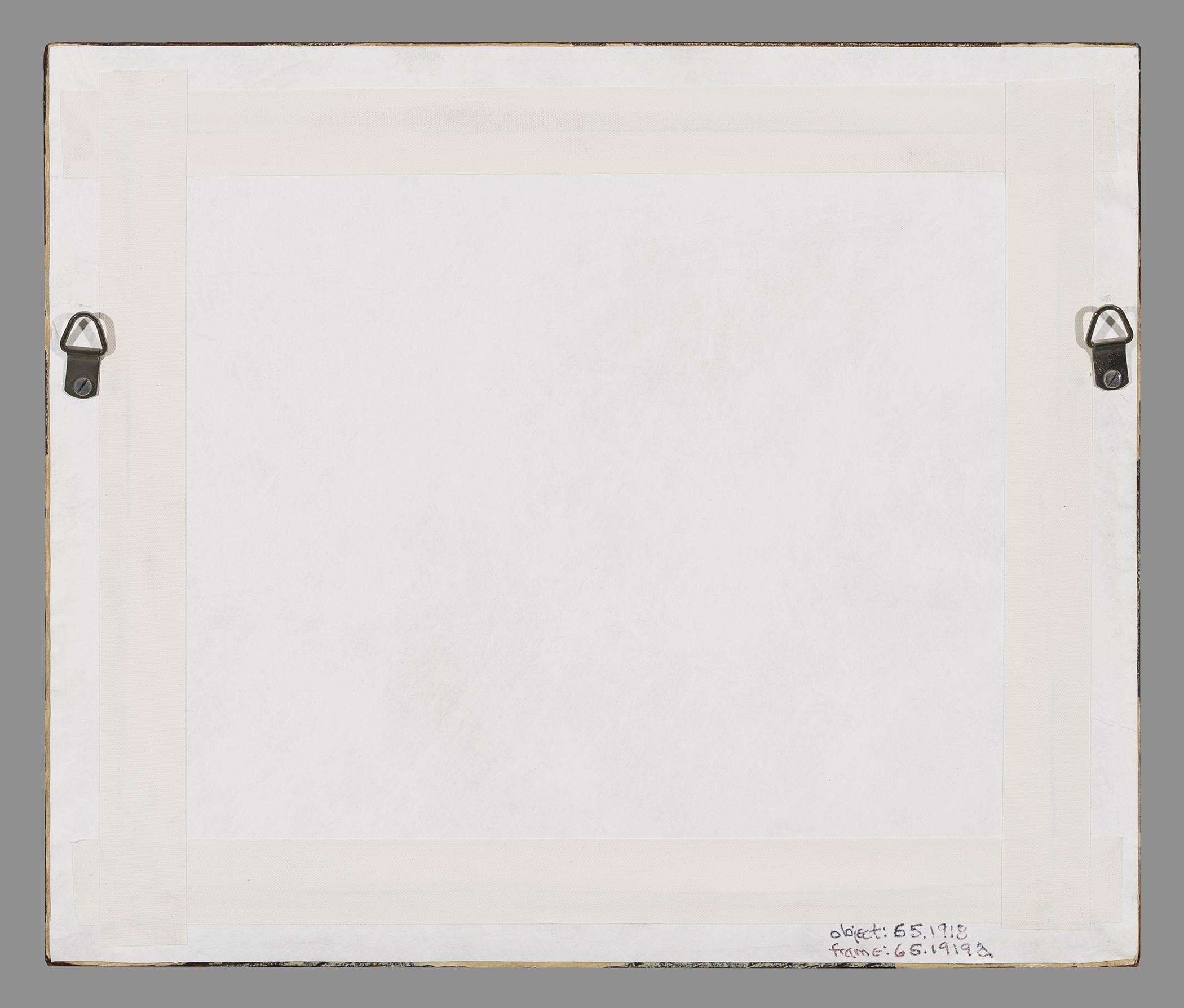 1965.1919 A Frame, view 1, reverse
