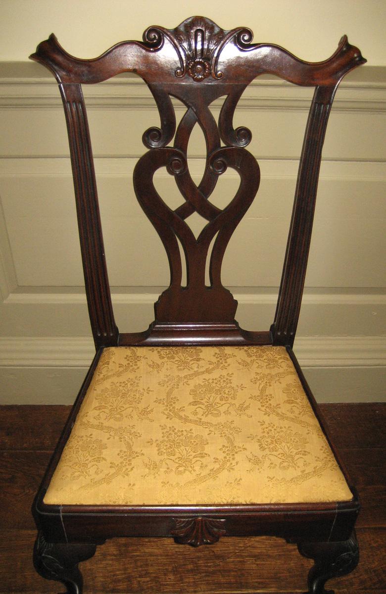 1956.0018.005 side chair and unnumbered slip seat view 2