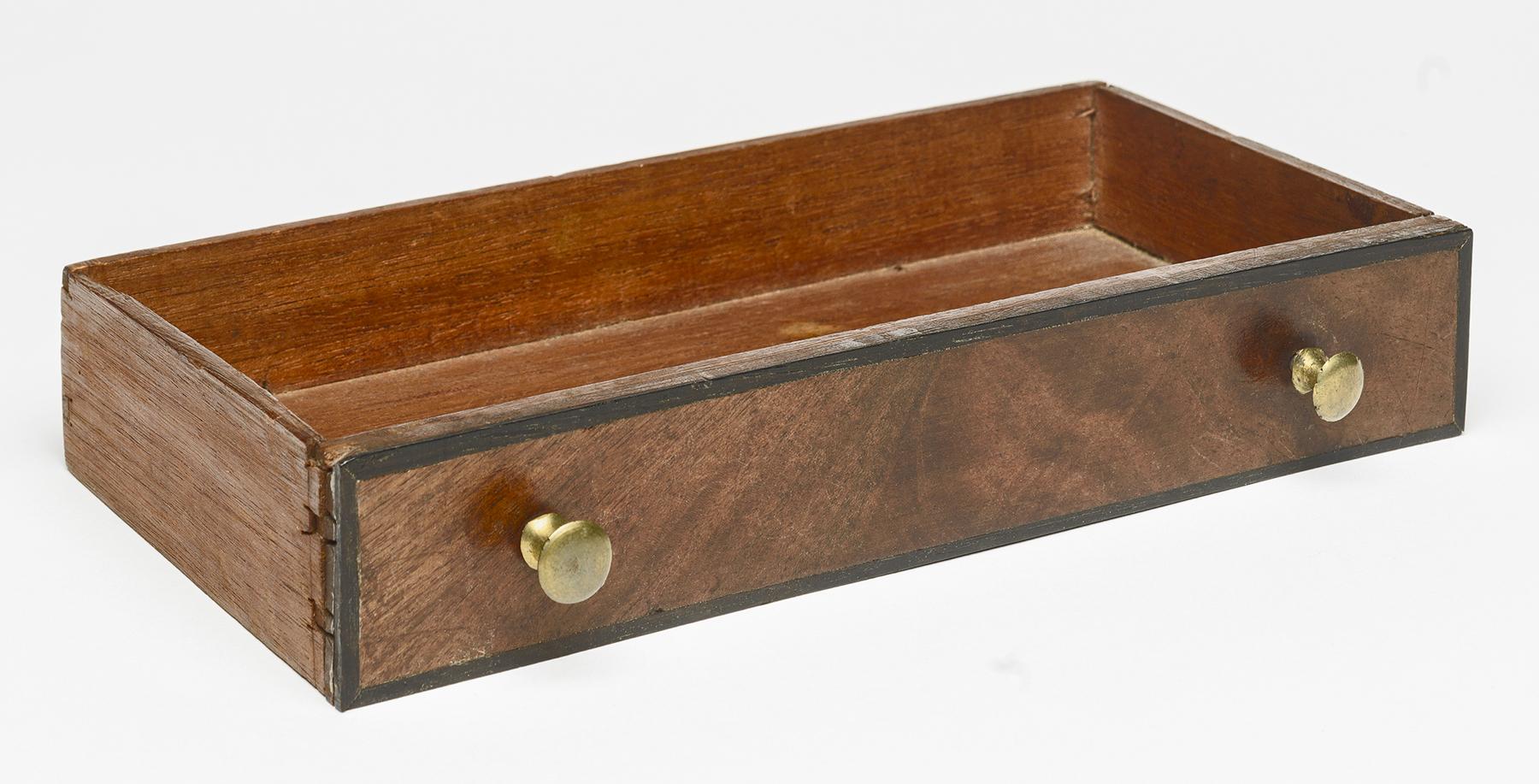 1965.1949 Chest of drawers, detail 1