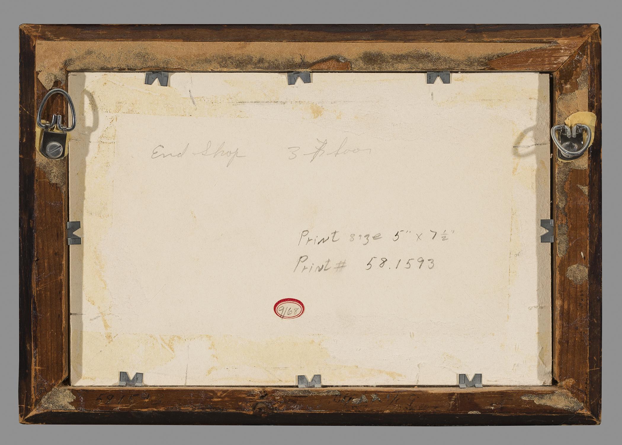 1965.1964 Frame, view 1, reverse