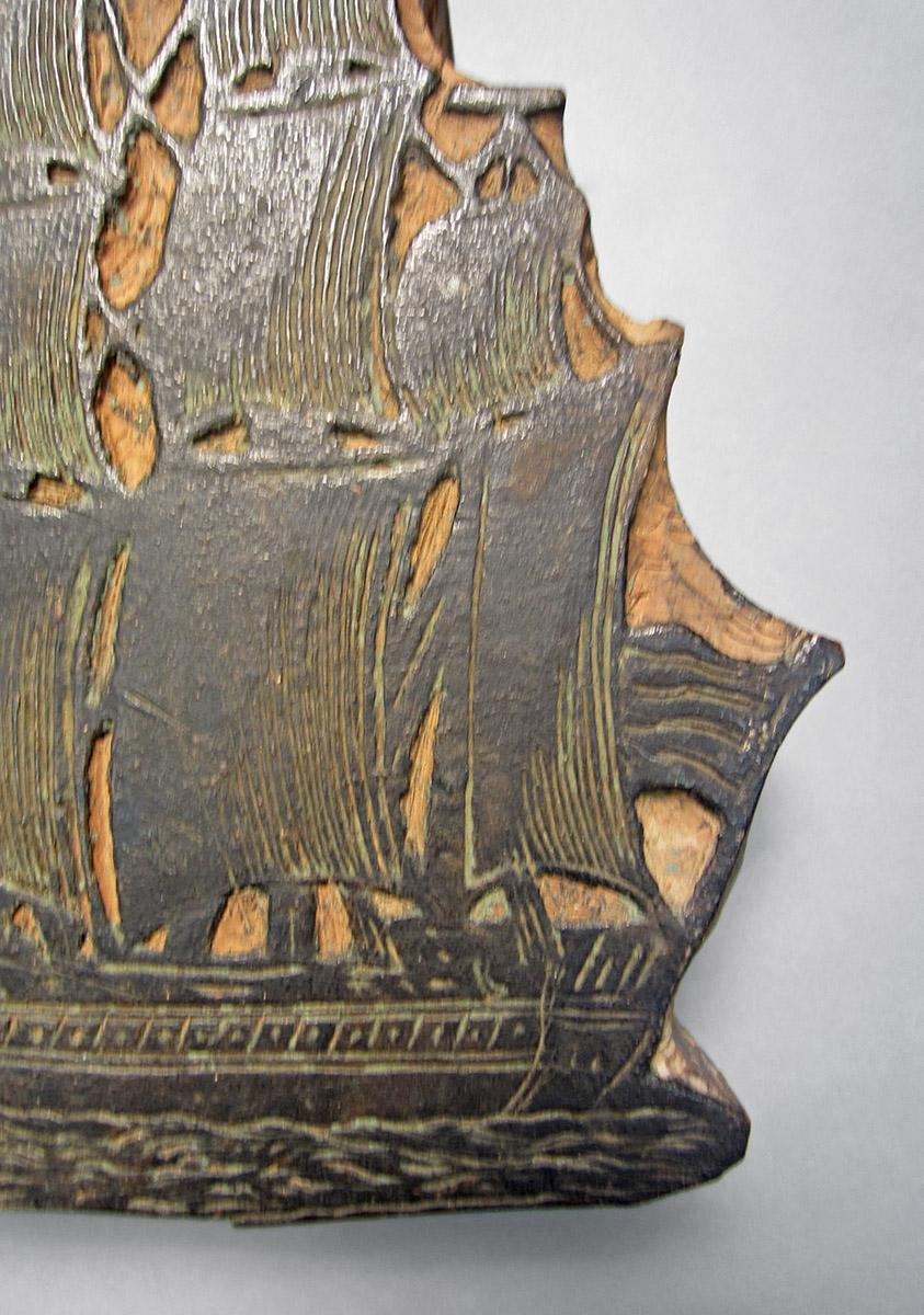 1965.1977, Printing block, detail 1