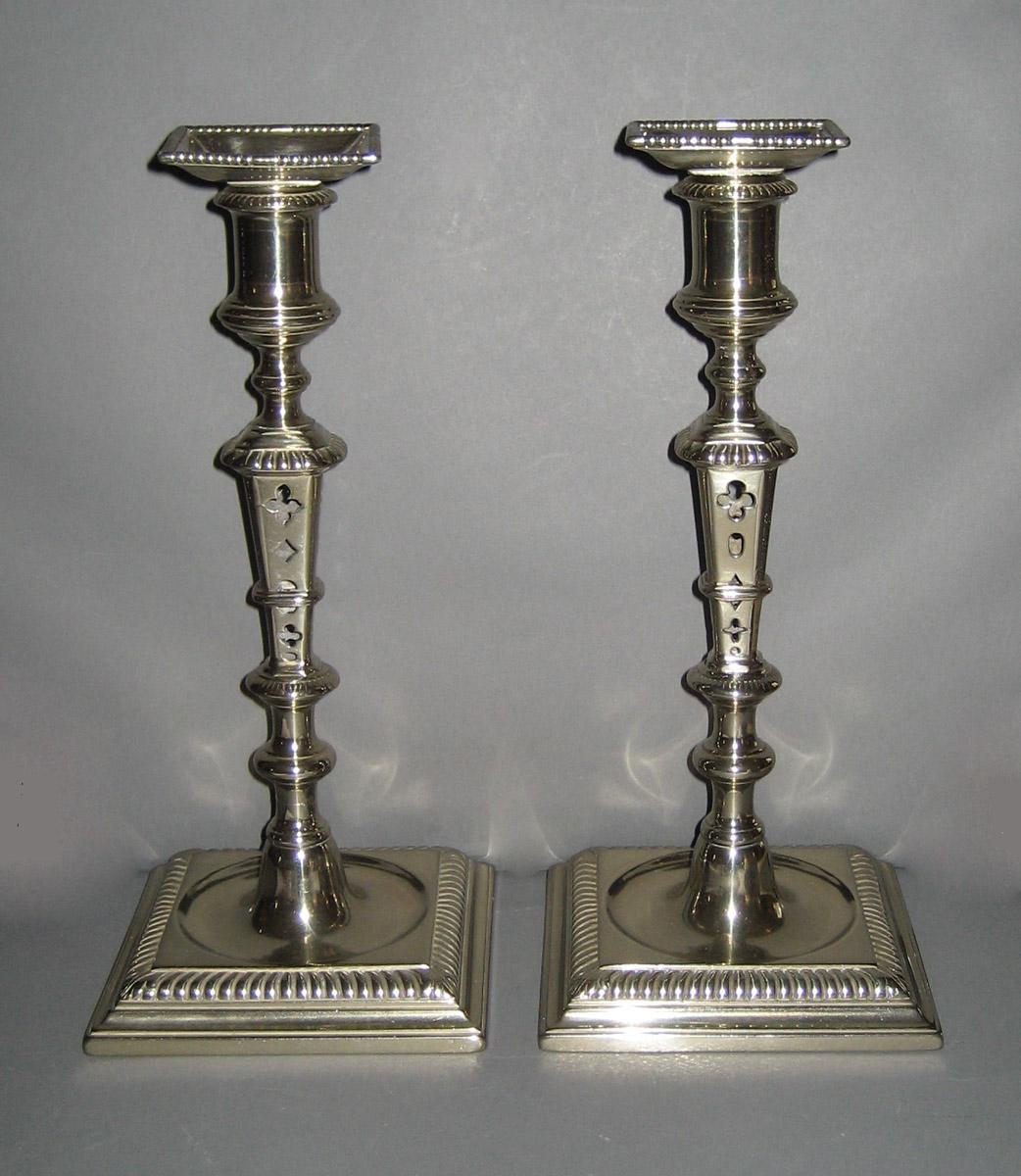 1956.0022.002 and .003 Candlesticks