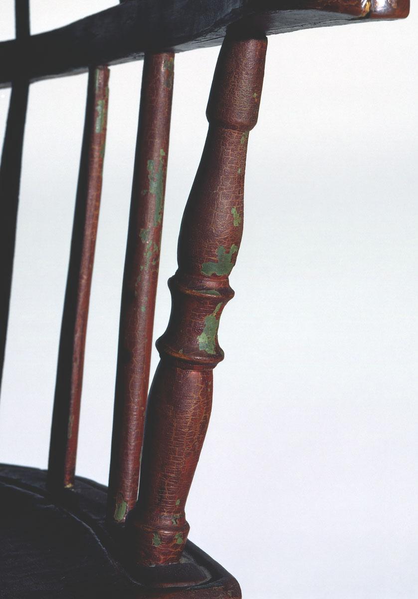1965.2037 Armchair, detail arm support