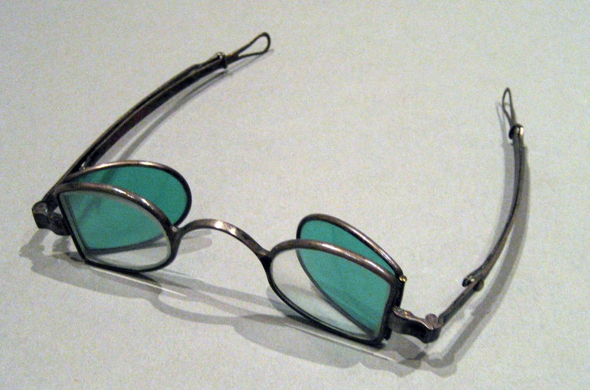 1965.2062 Silver Spectacles view 2