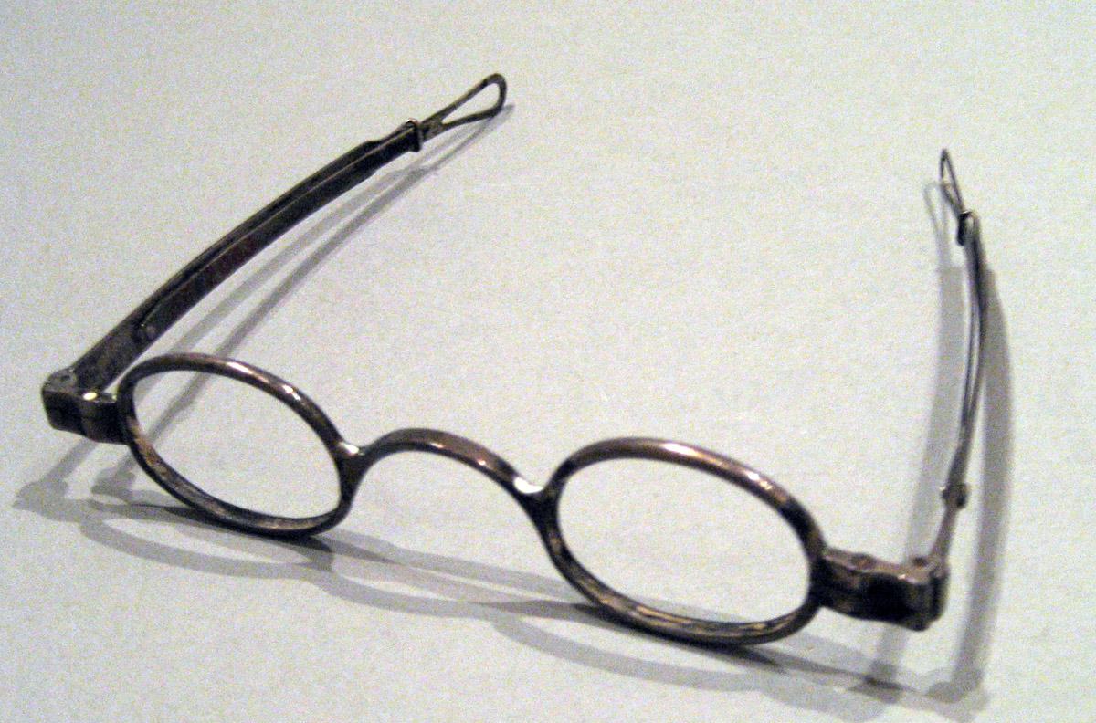 1965.2063 Silver Spectacles view 1