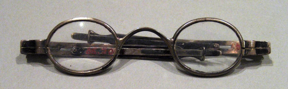 1965.2064 Silver Spectacles view 2