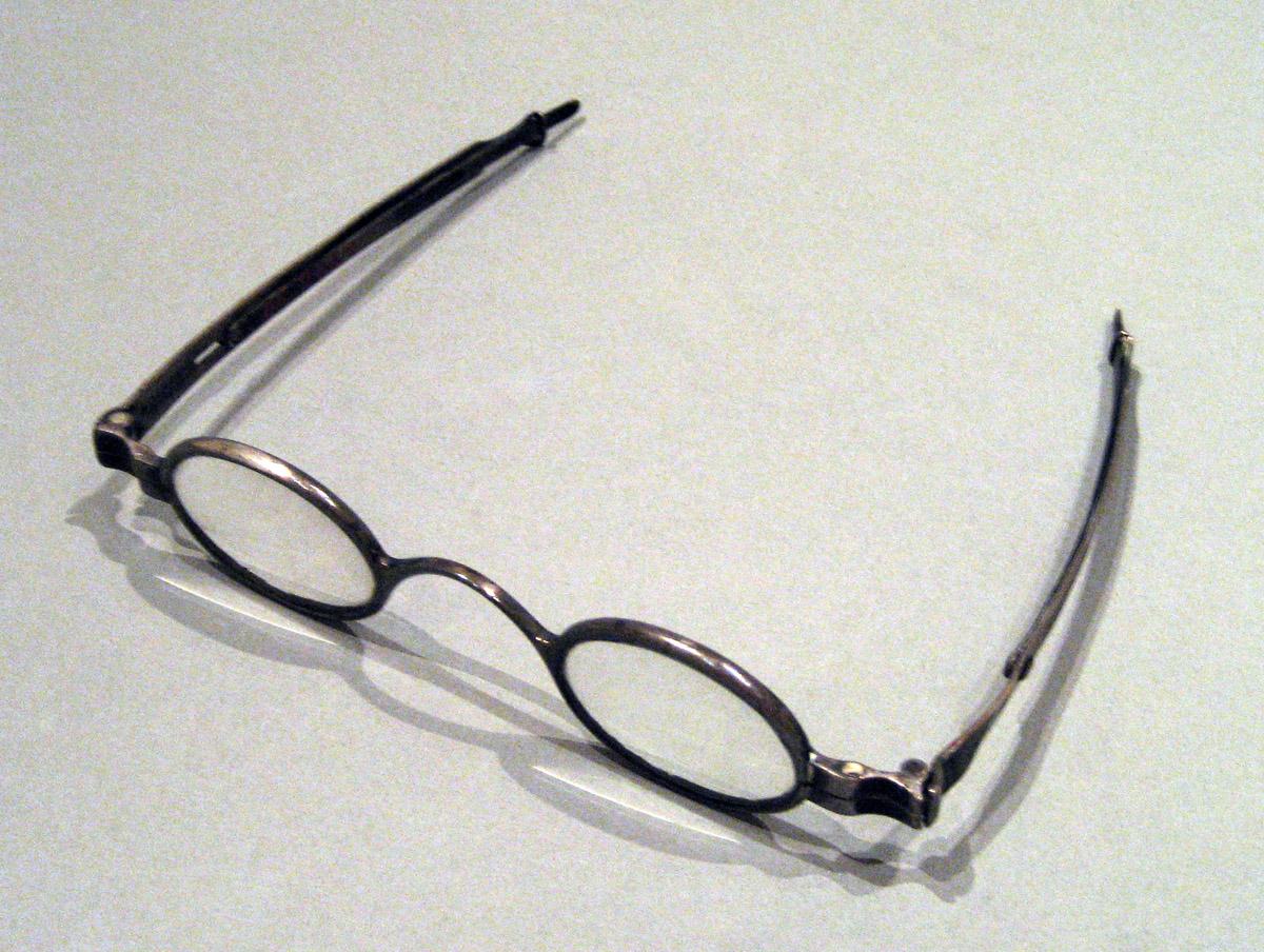 1965.2064 Silver Spectacles view 1