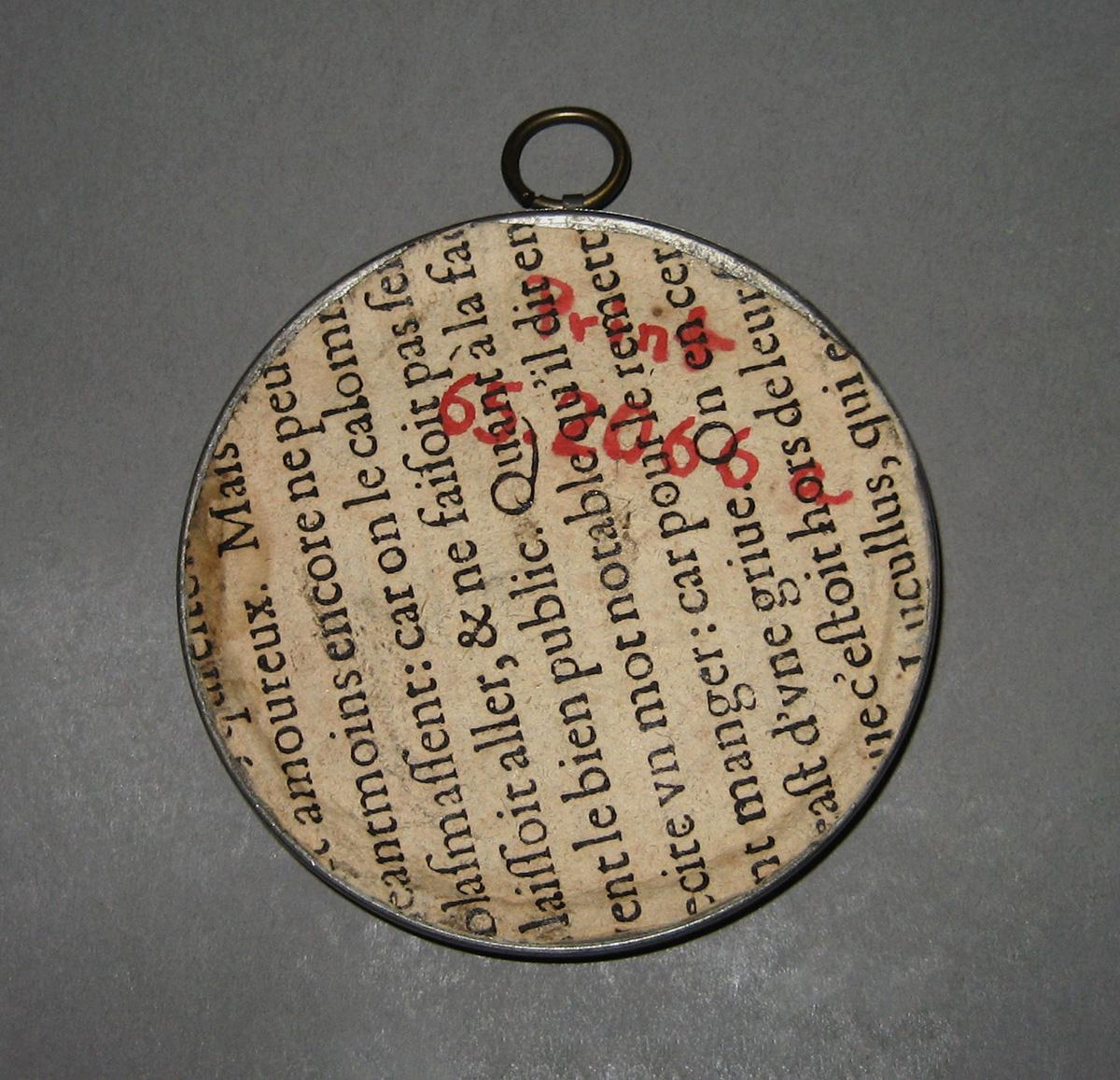 1965.2066 A, B Print and Frame reverse