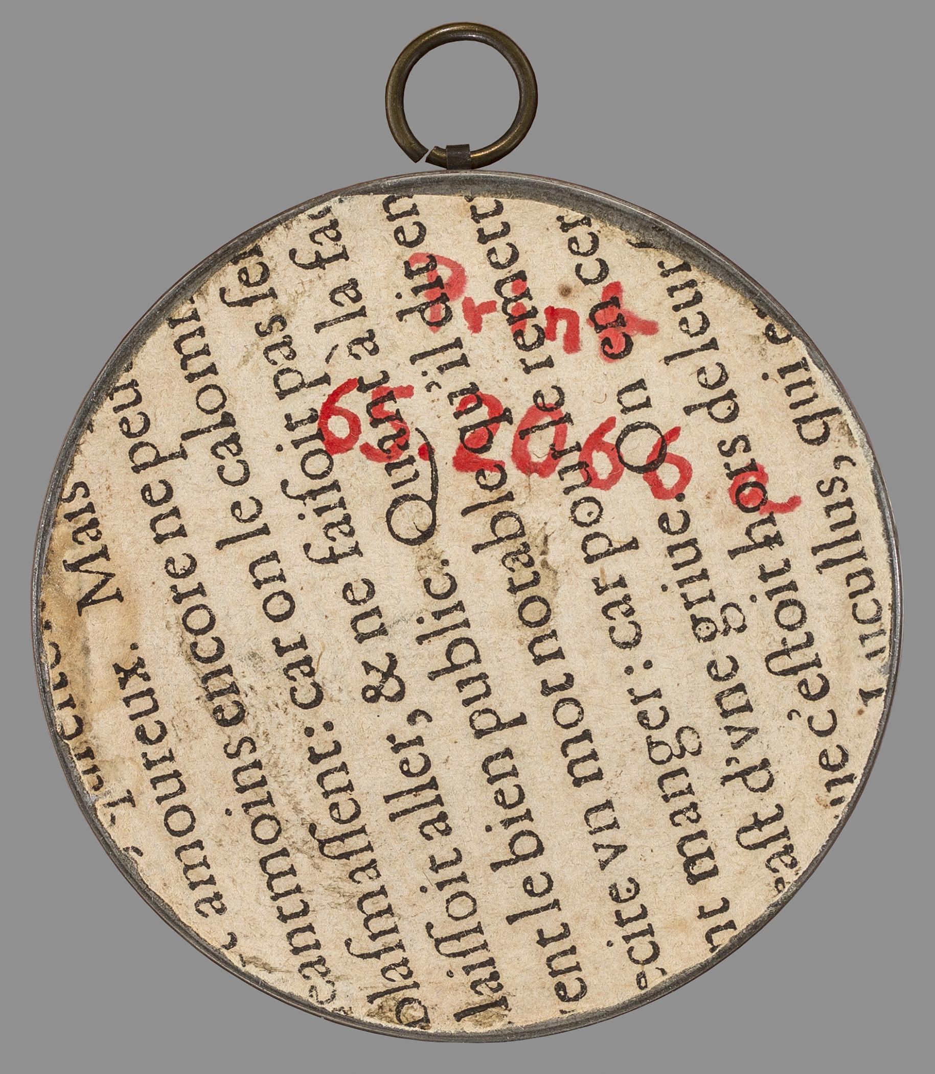 1965.2066 B Frame, view 2, reverse